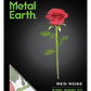 Metal Earth - Metal Earth Red Rose 3D metal model kit