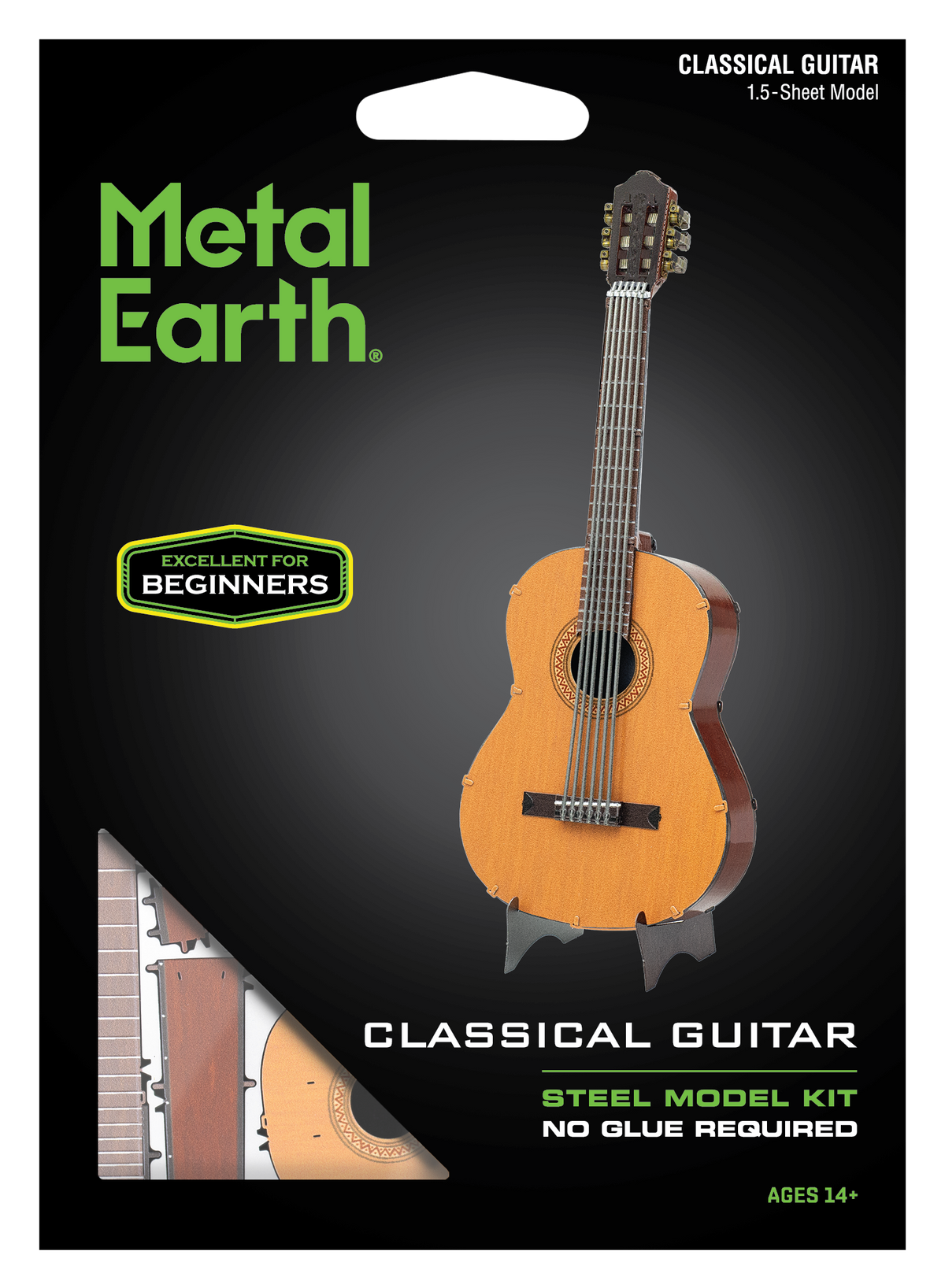 Metal Earth - Metal Earth Classical Guitar 3D metal model kit