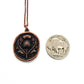 MergingMetals - Thistle Necklace - Antique Copper