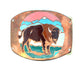Wyatt Nestor-Pasicznyk: Champleve enameled Bison Buckle