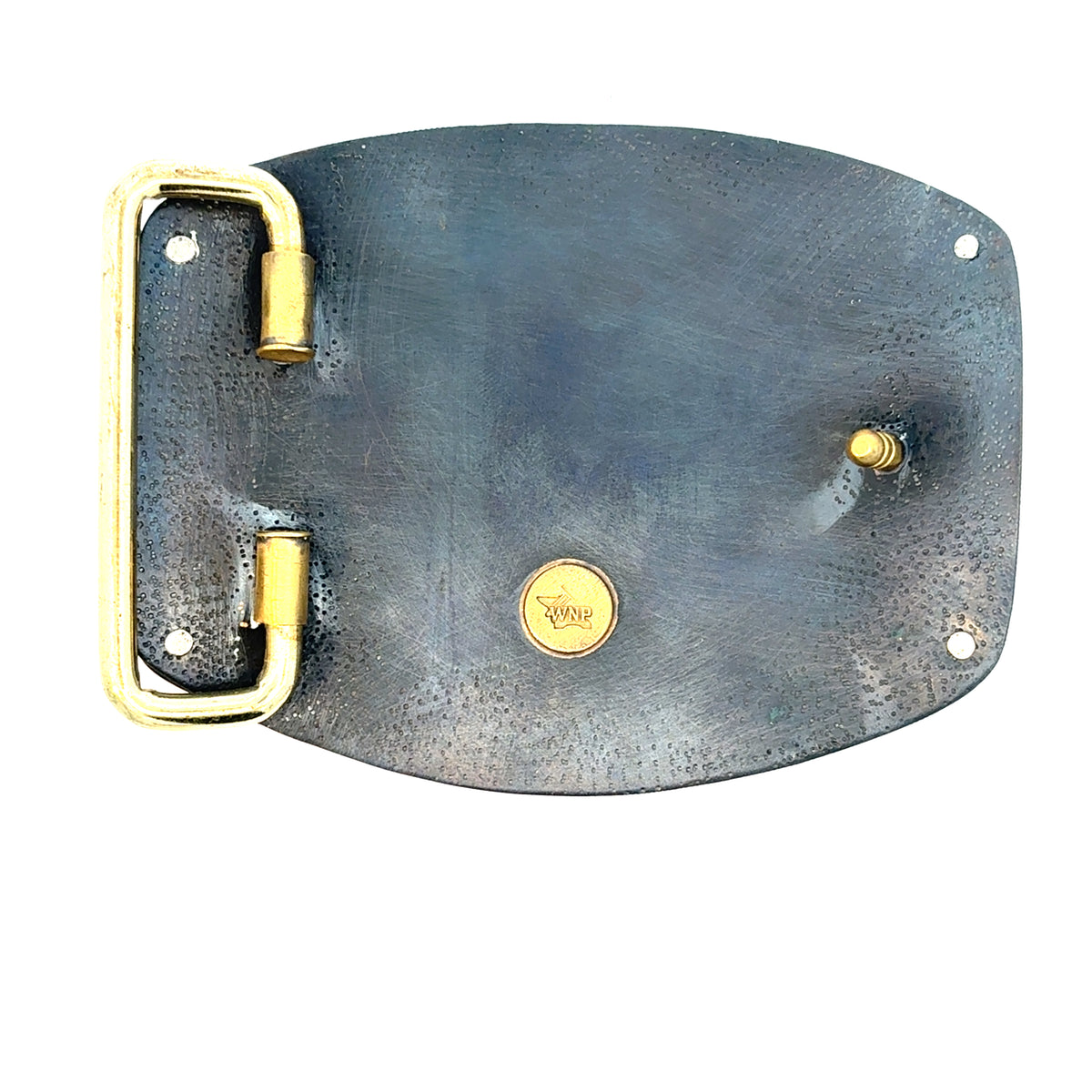 Wyatt Nestor-Pasicznyk: Champleve enameled Bison Buckle