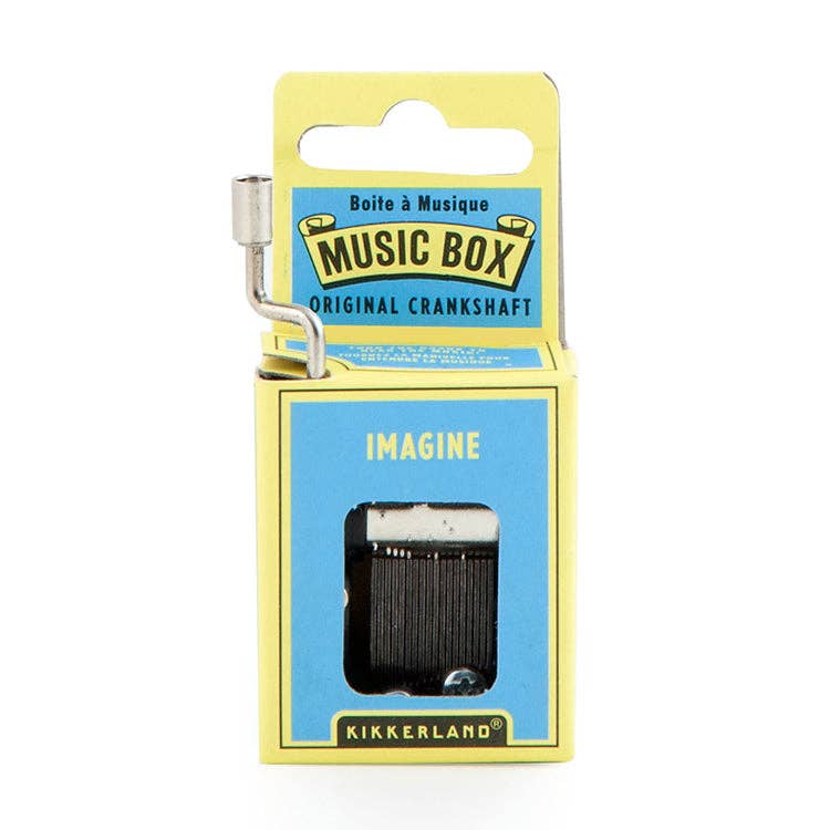 Kikkerland Design Inc - Imagine Crank Music Box