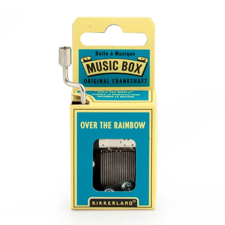 Kikkerland Design Inc - Over The Rainbow Crank Music Box
