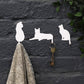 SUCK UK Ltd - USA - Cat Wall Hooks – Hang your stuff on their tails