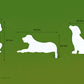 SUCK UK Ltd - USA - Dog Wall Hooks – Hang your stuff on their tails