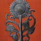 Haiti Fair Trade~ It's Cactus - Garden Sunflower, Handmade Metal Art, 8" x 11"