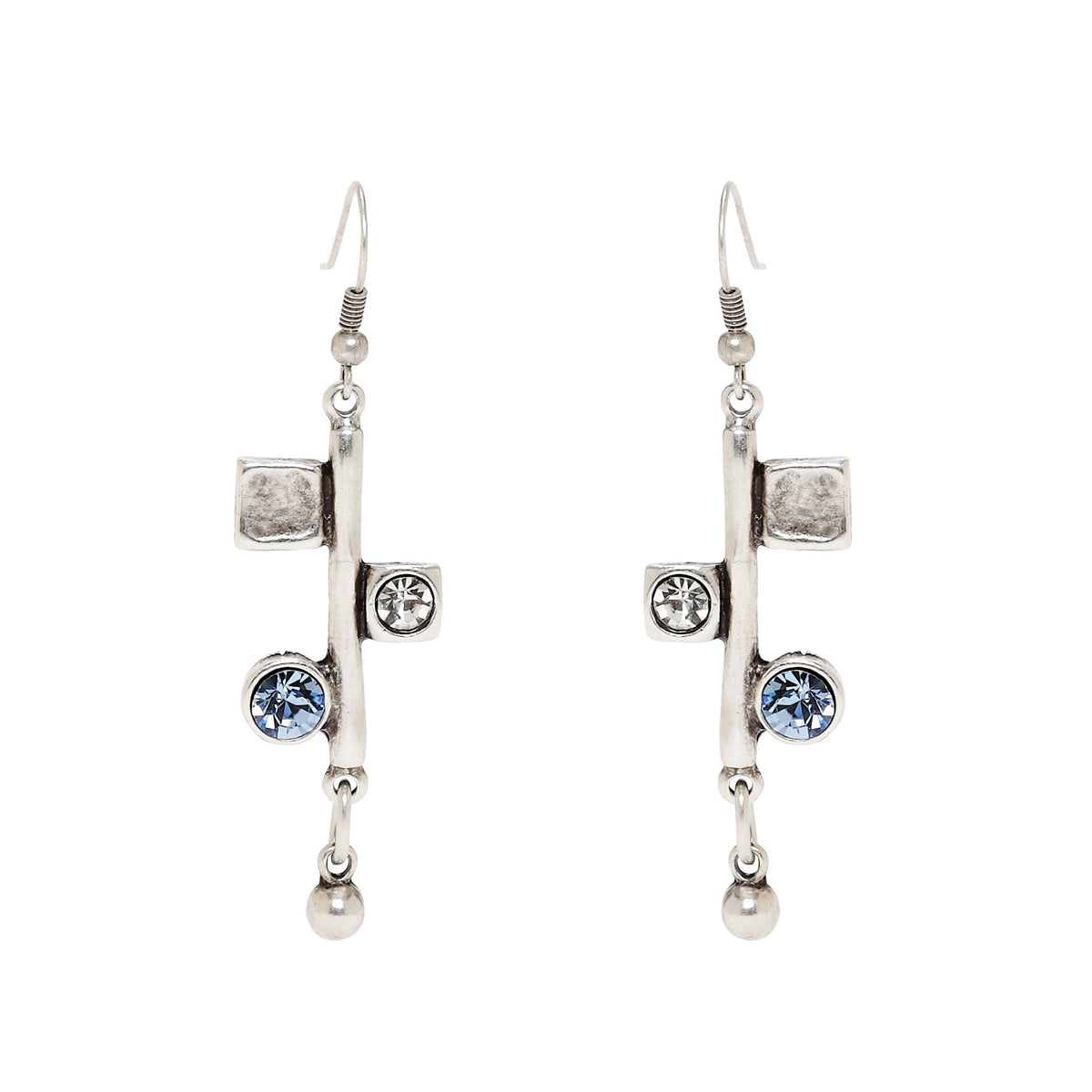 Chanour - Handmade Pewter Earrings