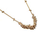 YedOmi Jewelry - Clustered Wisteria Necklace- 18 inches: 14k Rose Gold-filled and Sterling Silver