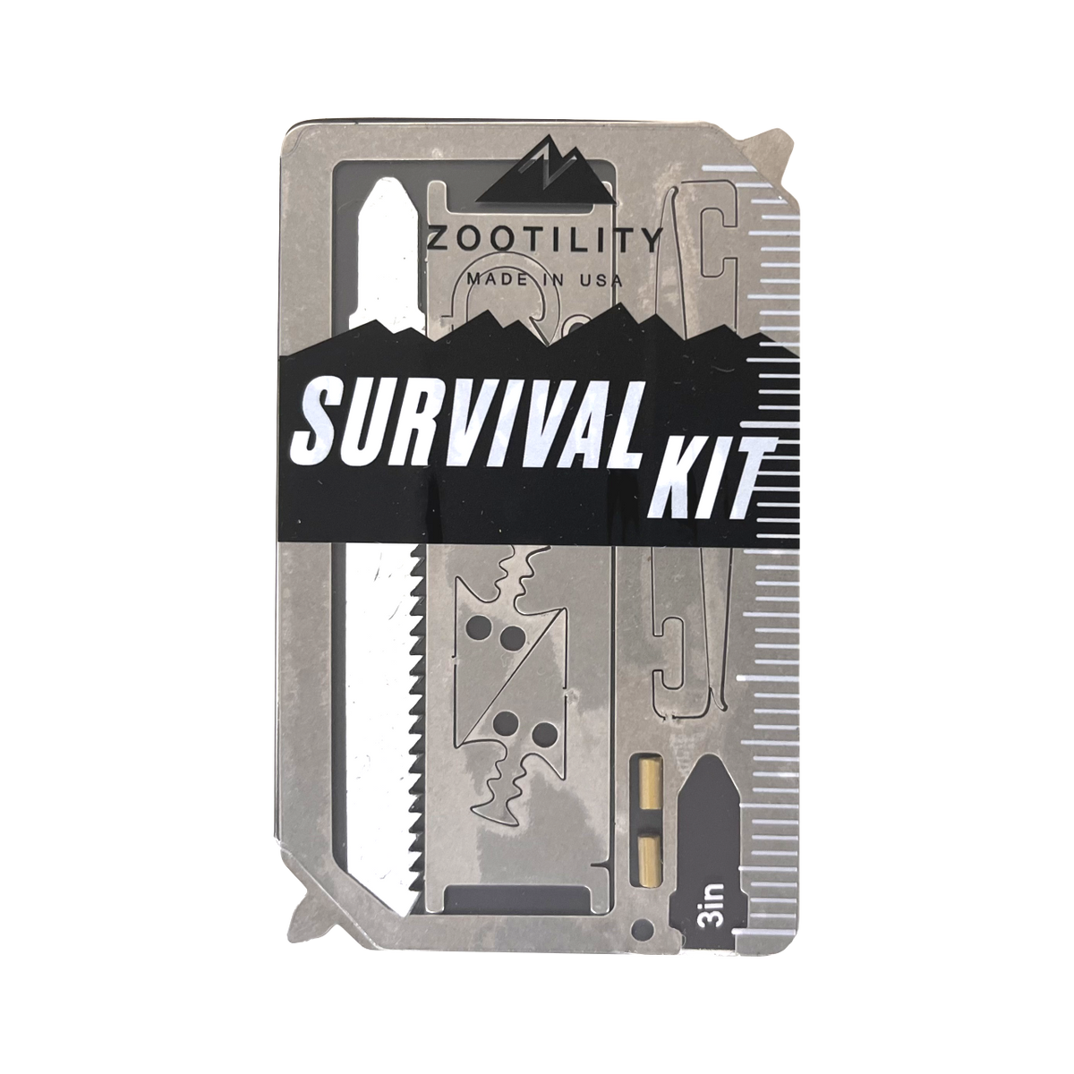 Zootility - Wilderness Survival Kit