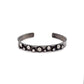 Lisa Colby: Heavy Cuff Bracelet with Planished Discs
