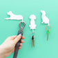 SUCK UK Ltd - USA - Dog Wall Hooks – Hang your stuff on their tails