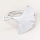 DANFORTH Ginkgo Leaf Napkin Rings- PEWTER
