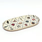 Roomytown Inc - Oval Enamel Tray - Charms