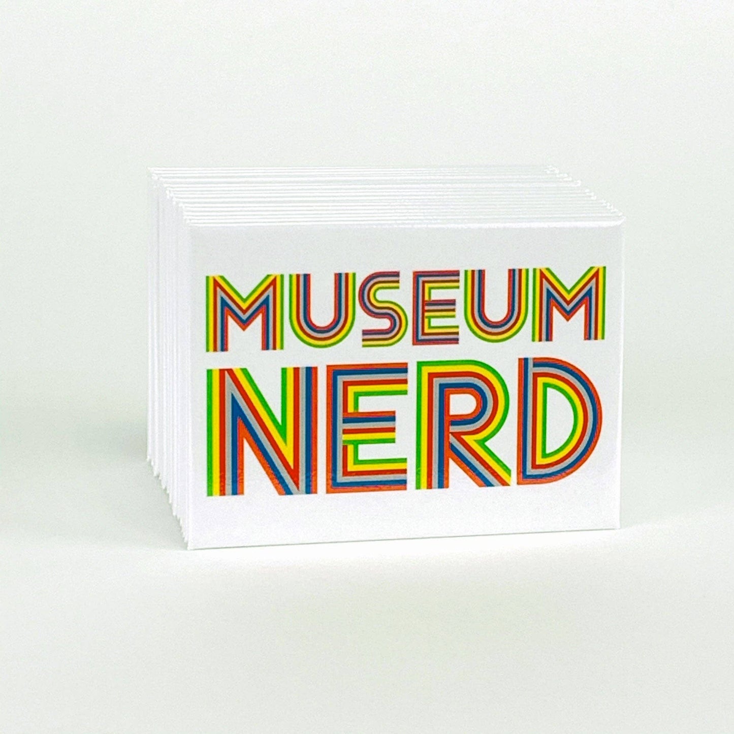 Museum Nerd Classic White Magnet