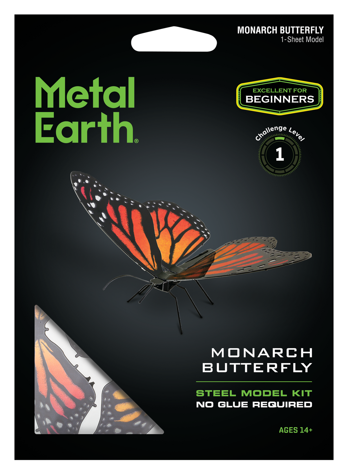 Metal Earth - Monarch-Butterfly - COLOR