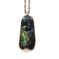 MergingMetals - Labradorite Carved Cicada Necklace