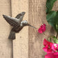 Haiti Fair Trade~ It's Cactus - 6" Set of 2 Hummingbirds, 3D Wings, Home Garden Accent