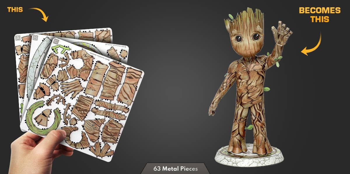 Metal Earth - Groot Metal Earth