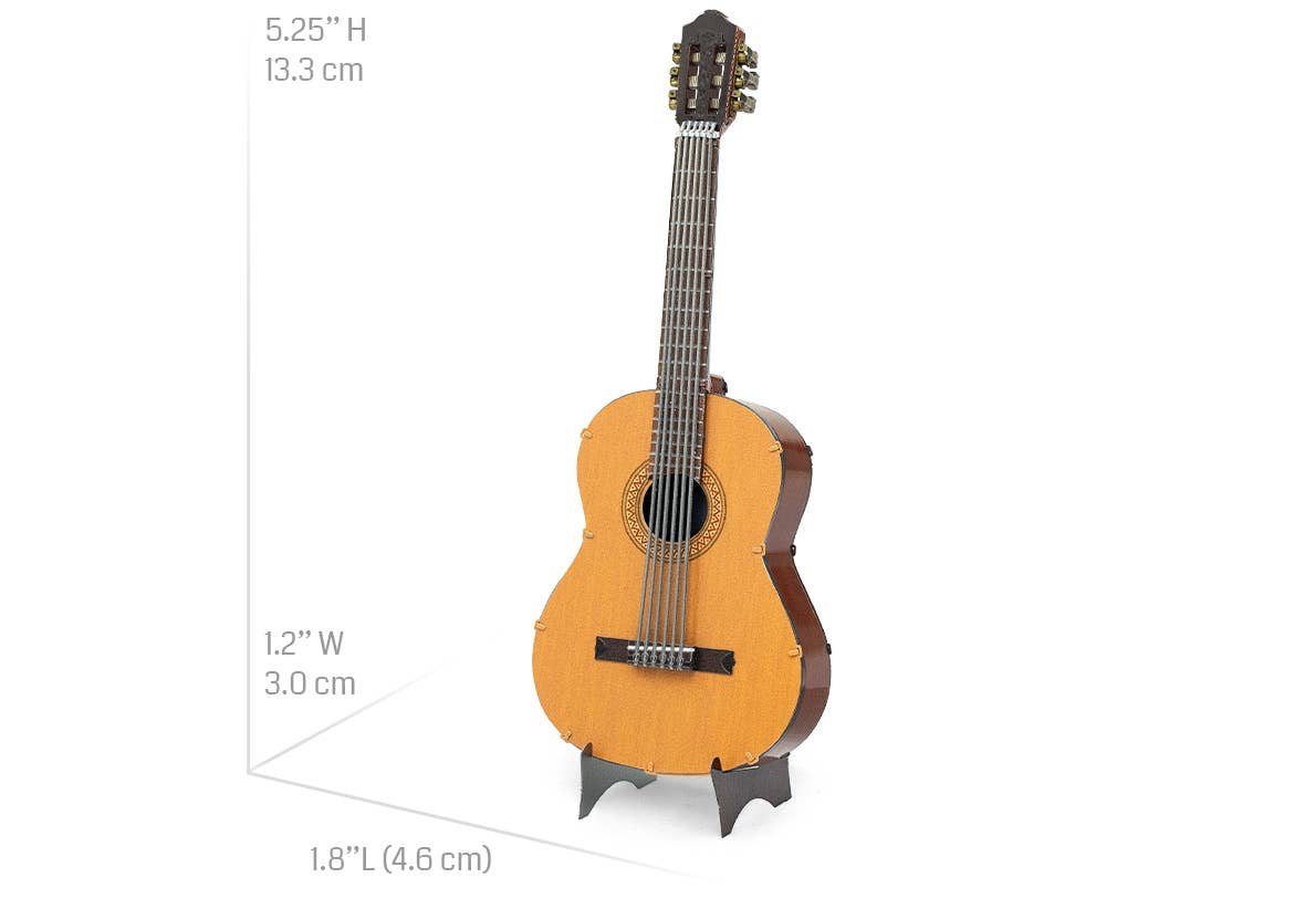 Metal Earth - Metal Earth Classical Guitar 3D metal model kit