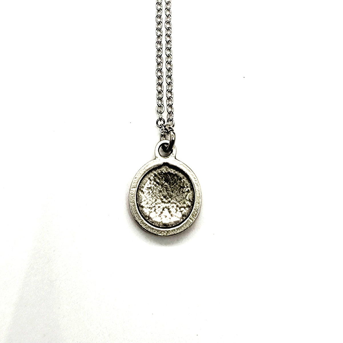 MergingMetals - “Inner Bloom” Silver Lotus Pendant Necklace