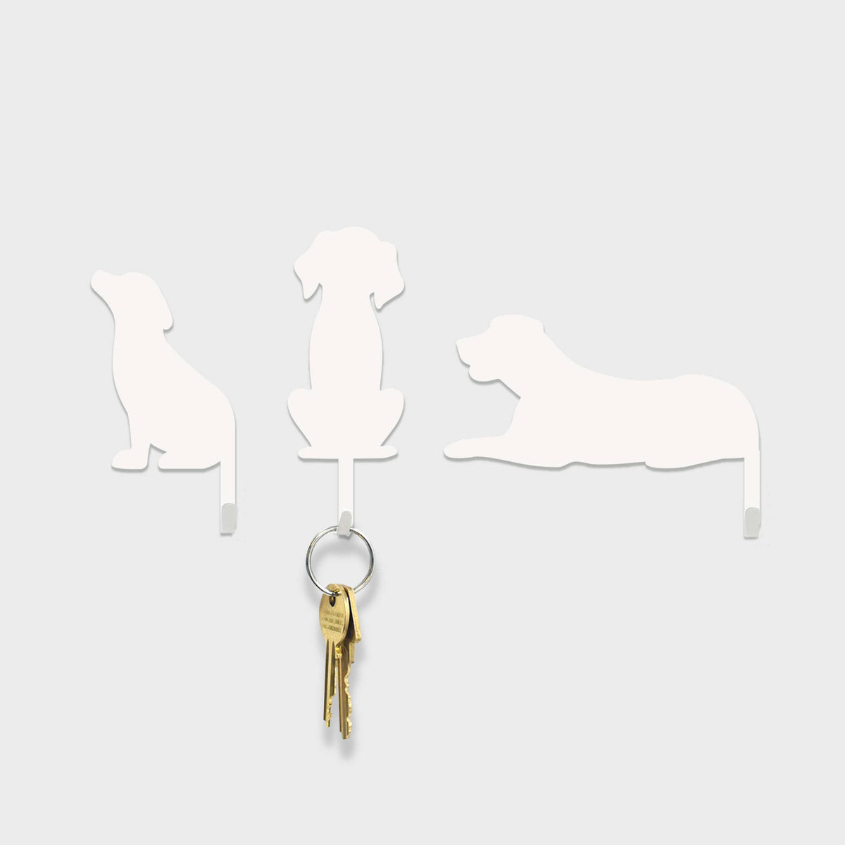 SUCK UK Ltd - USA - Dog Wall Hooks – Hang your stuff on their tails