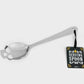 SUCK UK Ltd - USA - Skull Serving Spoon - XL stainless steel skull shaped spoon