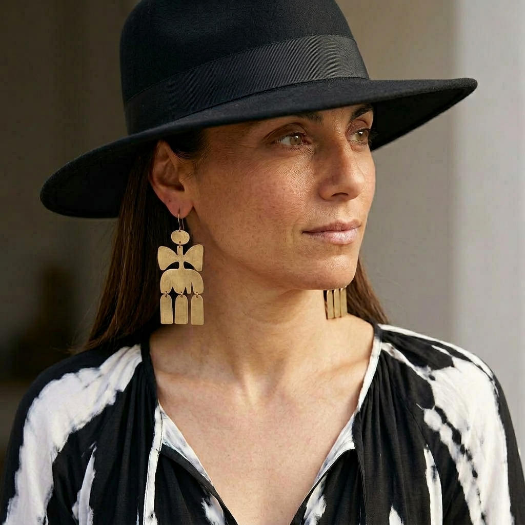 Gulushu - Heliconia Earrings