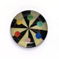Roomytown Inc - Round Enamel Tray - Benson’s Colour Hexagon