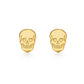 Amano Studio - Skull w/ Heart Eyes Stud Earrings