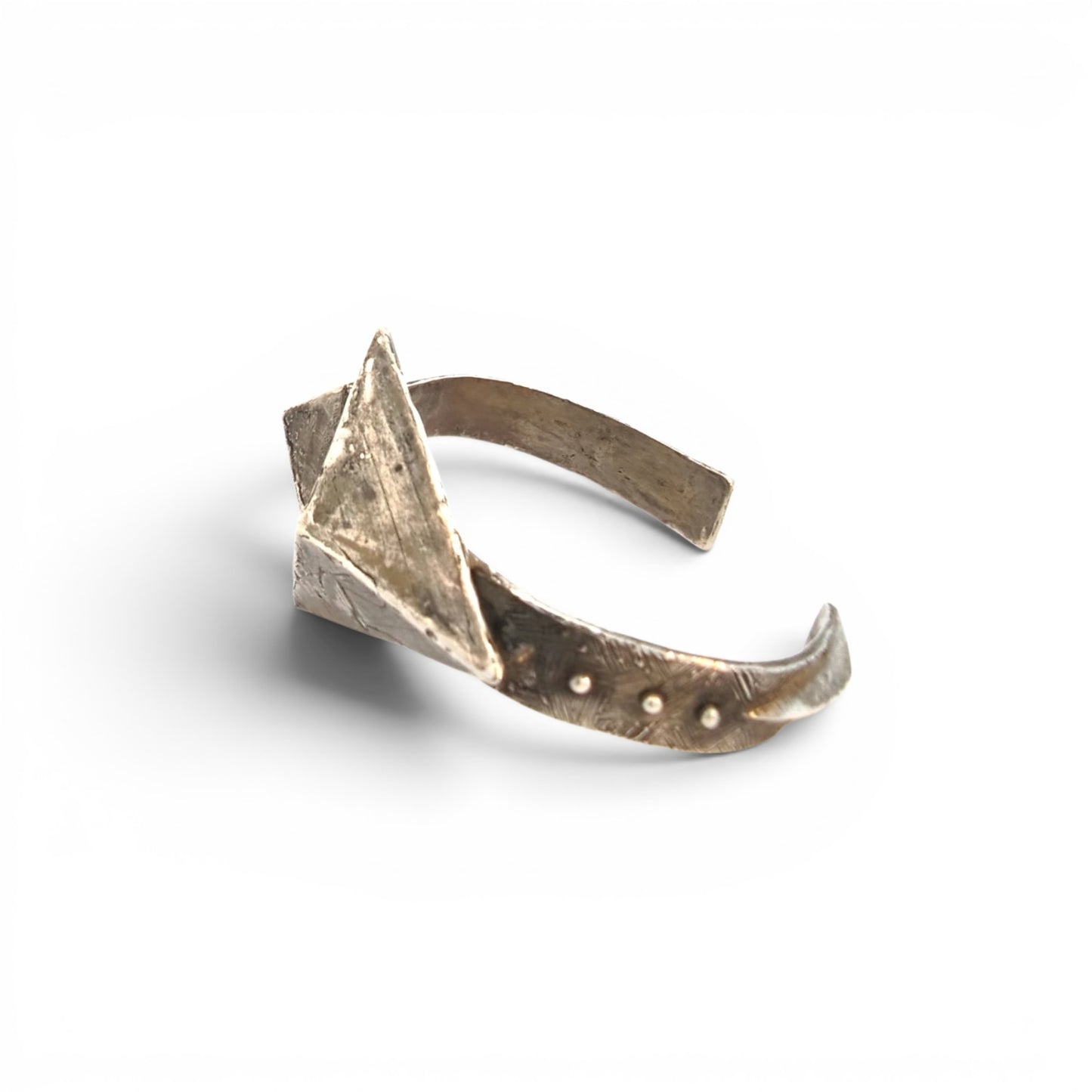 Zula: Ancient Future Cuff, sterling silver
