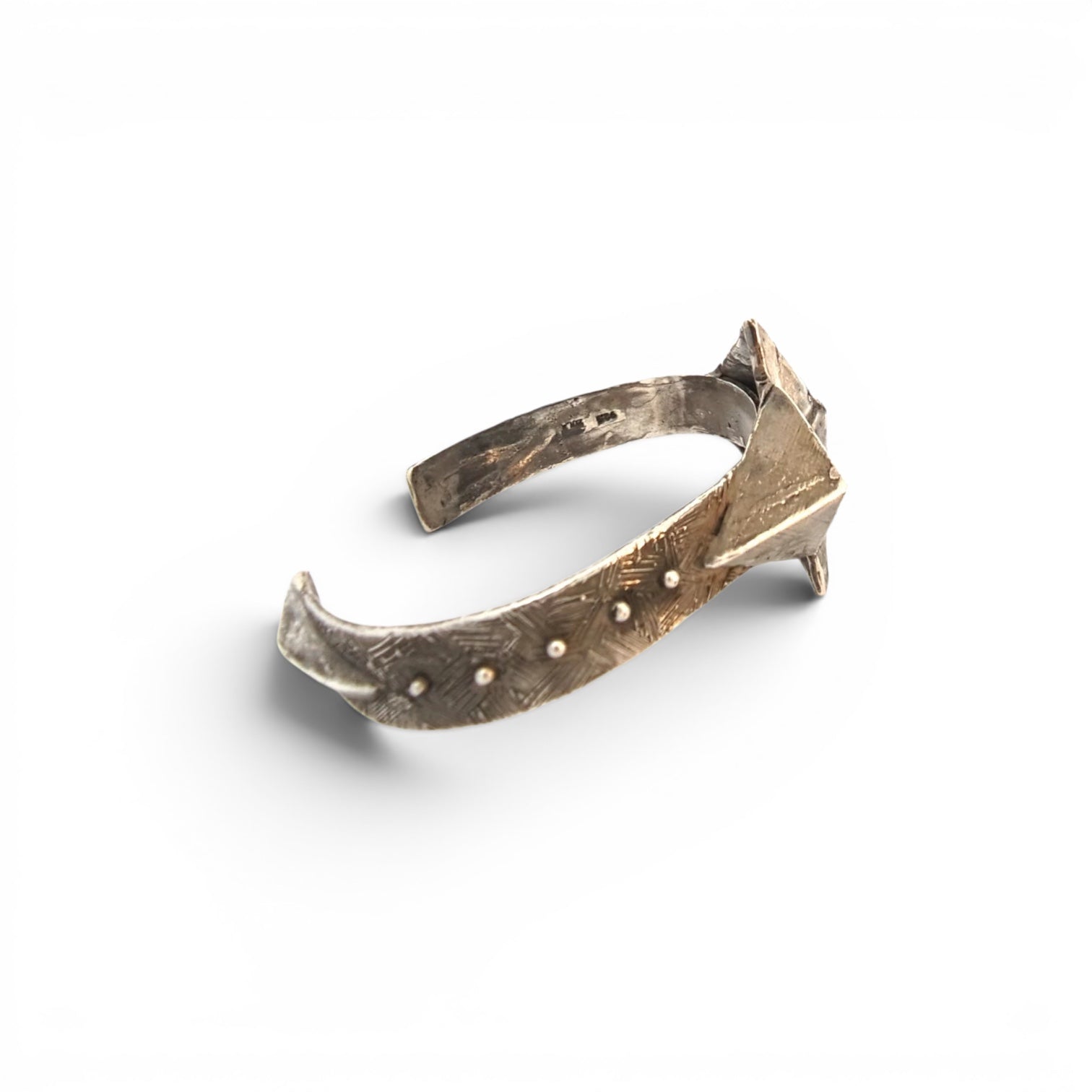 Zula: Ancient Future Cuff, sterling silver