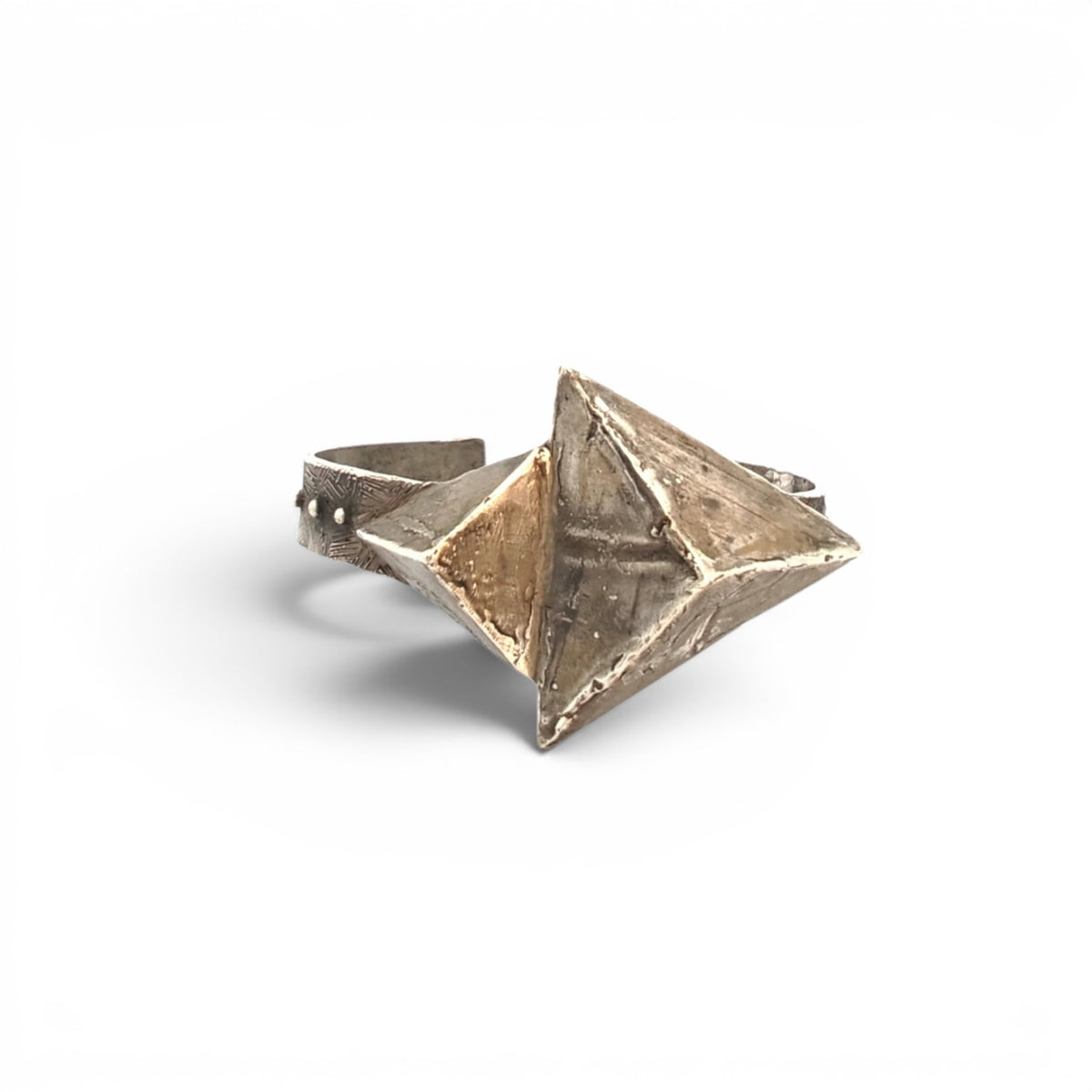 Zula: Ancient Future Cuff, sterling silver