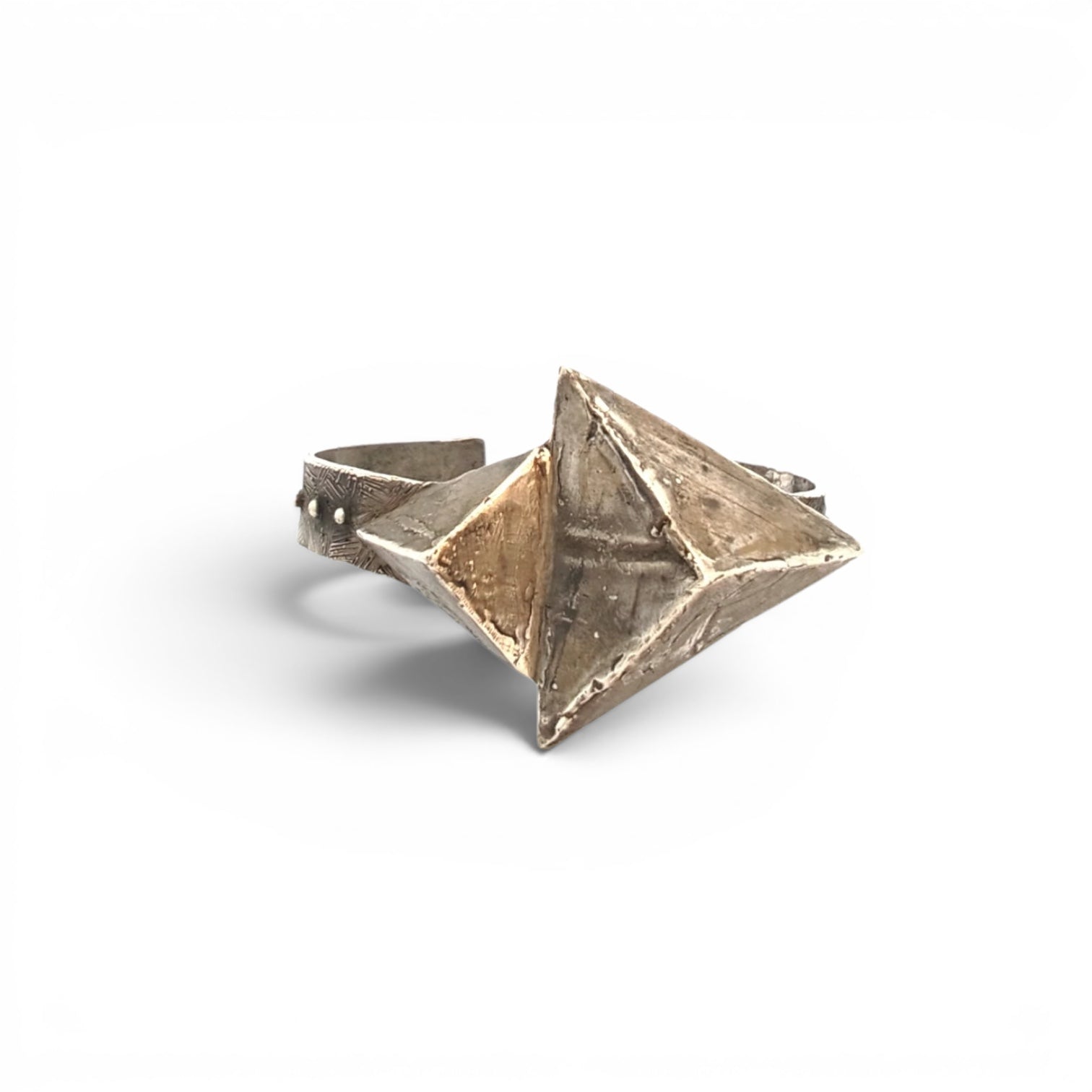 Zula: Ancient Future Cuff, sterling silver