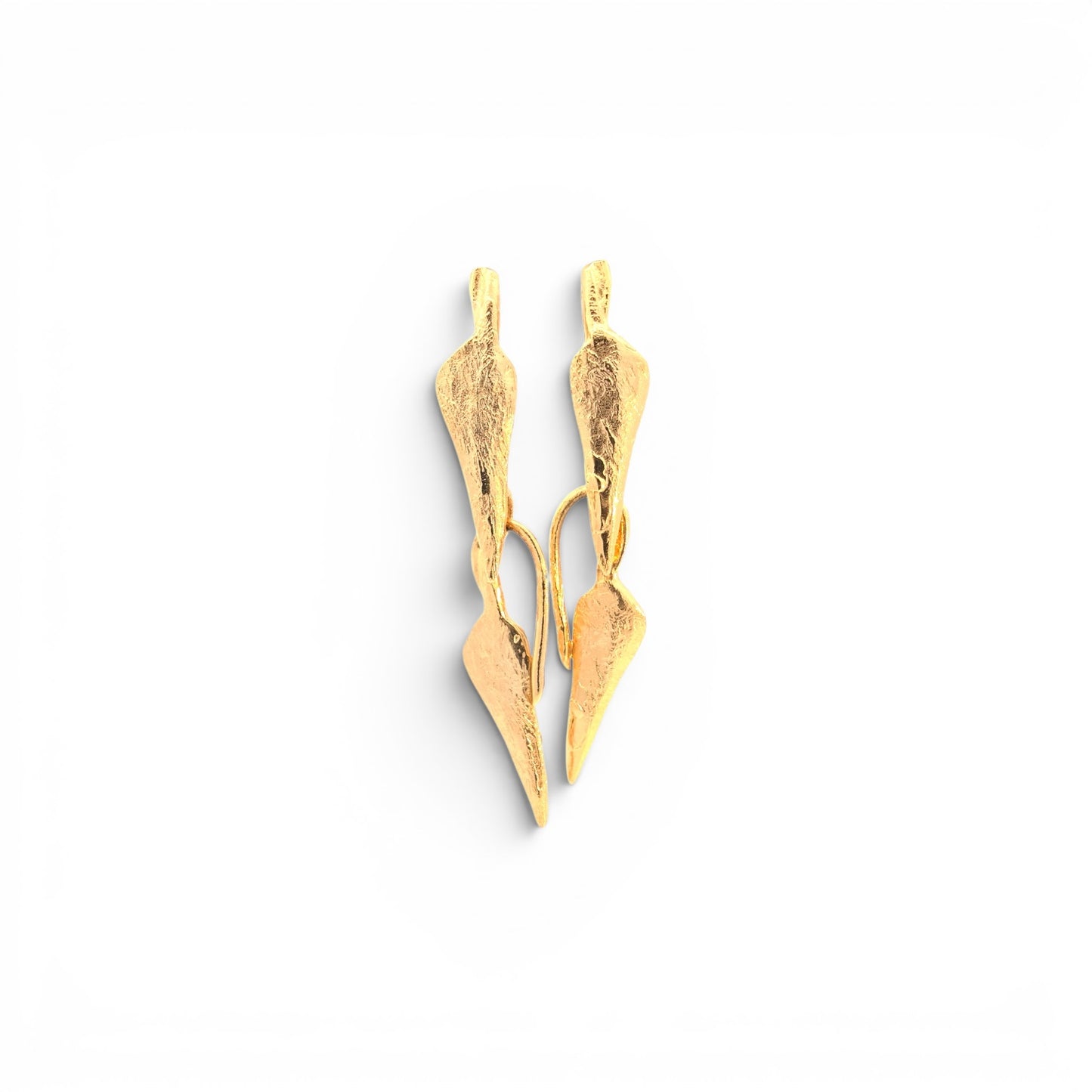 Lingua Nigra: Swan Song Double Swing Earring