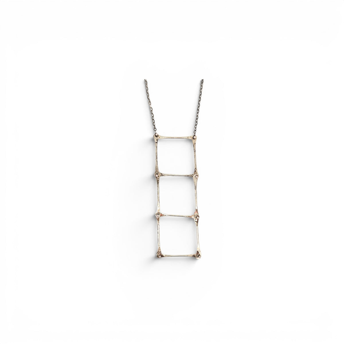 Olivia de Soria: Silver Ladder Necklace
