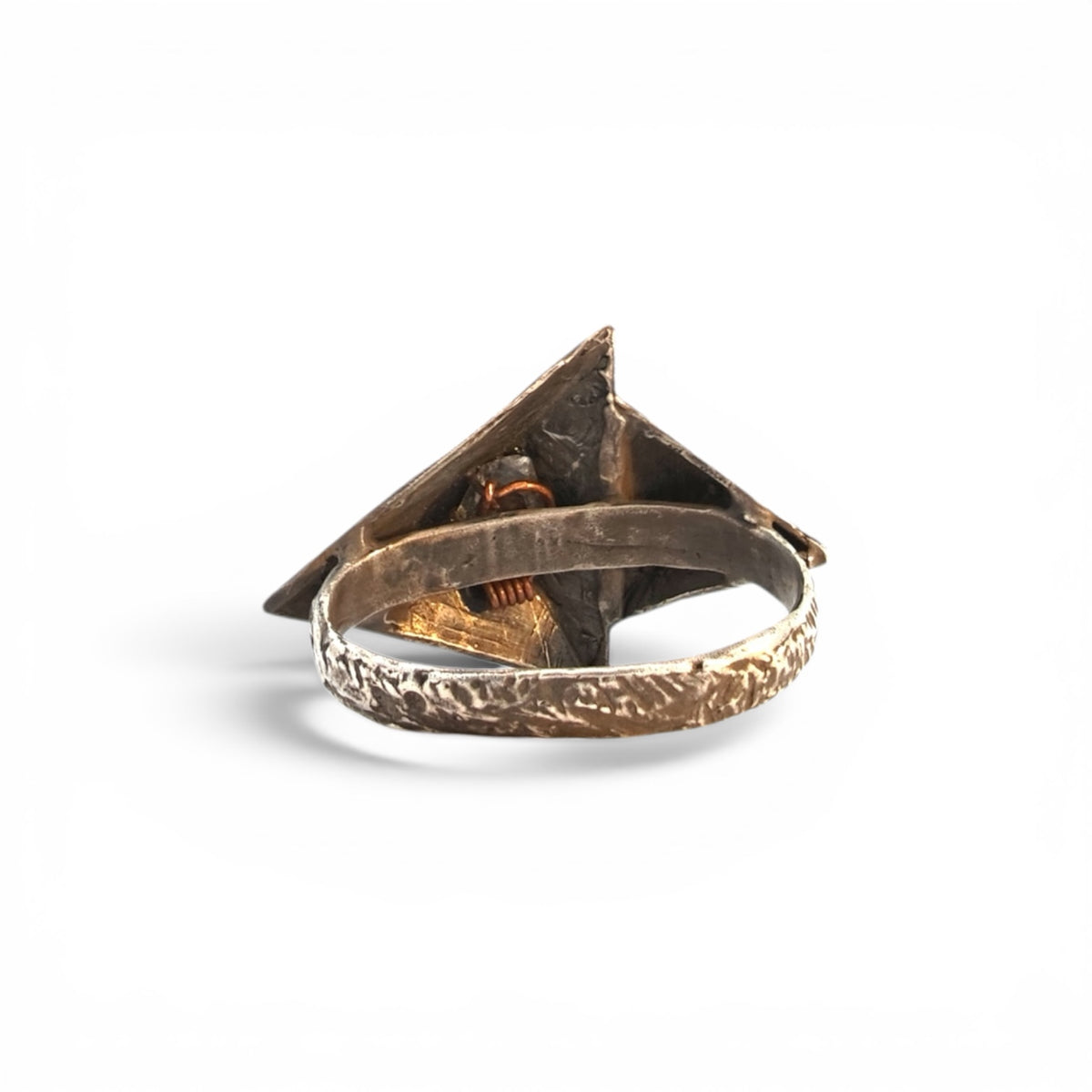 Zula: Triangle Two Finger Ring