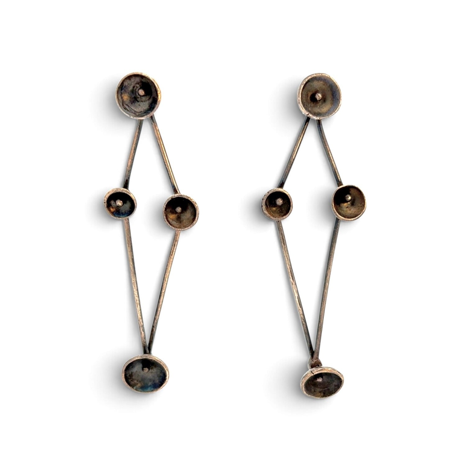 Lisa Colby: Constellation Earrings, Sterling Silver