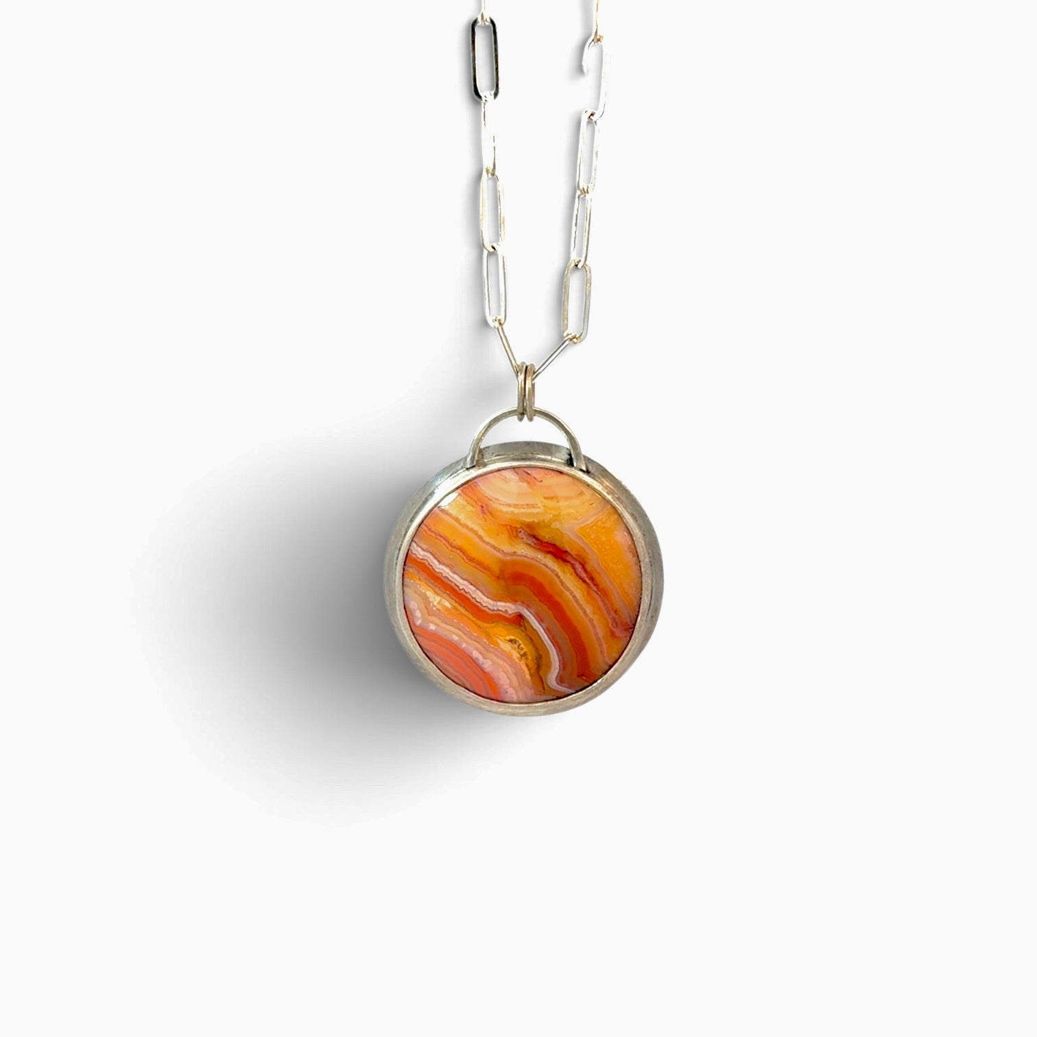 Lauren Estes: Crazy Lace Agate Necklace