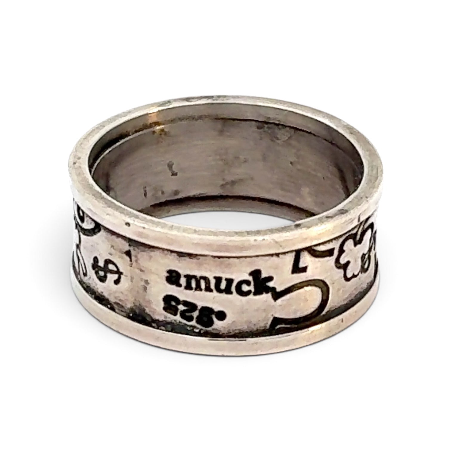 Amuck Design: Lucky Band with Squared Edge