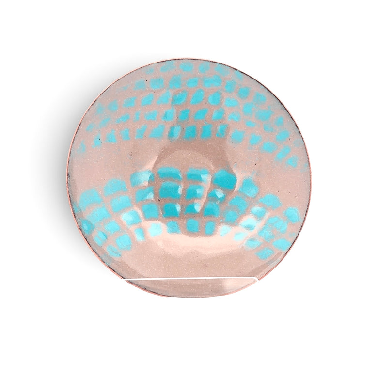 Terri Sauer: Copper, and Enamel Vessel