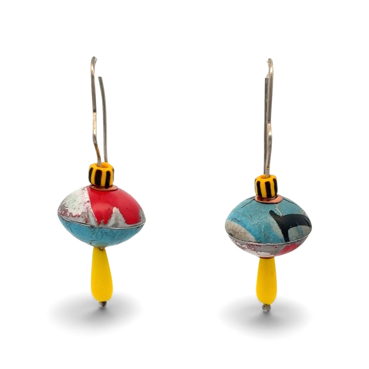 Amuck Design: Bead Dangle Earrings
