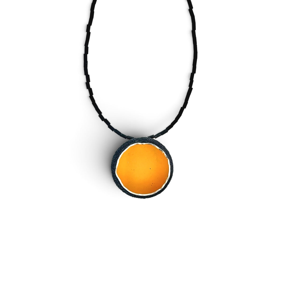 Sarah Perkins: Yellow Pendant Necklace