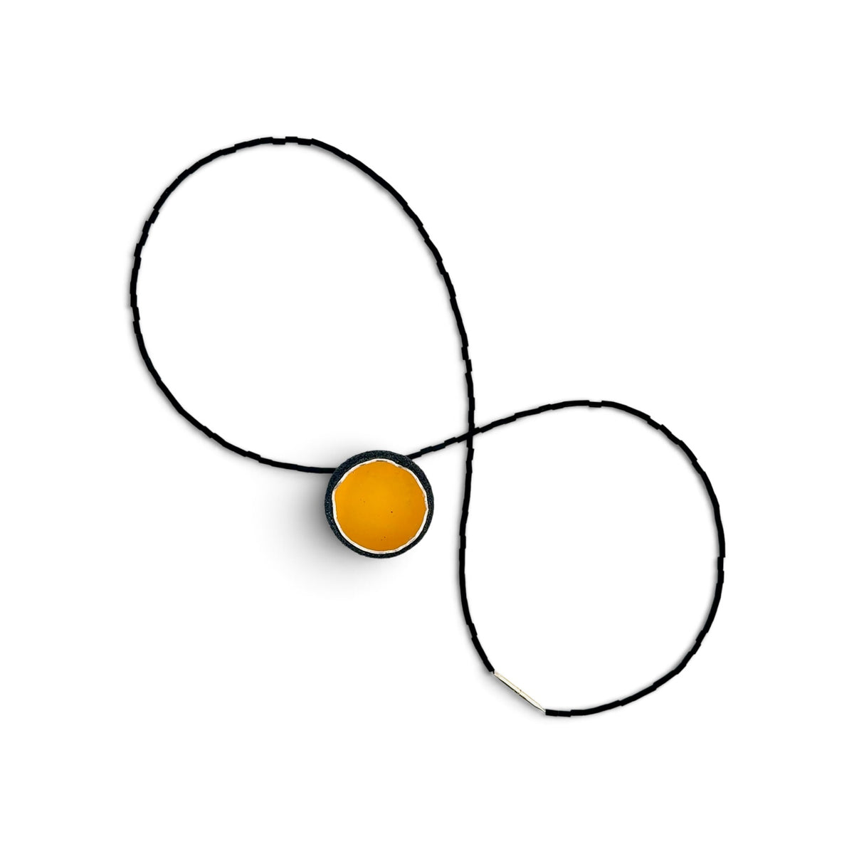 Sarah Perkins: Yellow Pendant Necklace