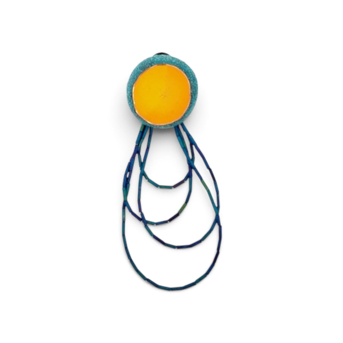 Sarah Perkins: Goldenrod Cup Brooch