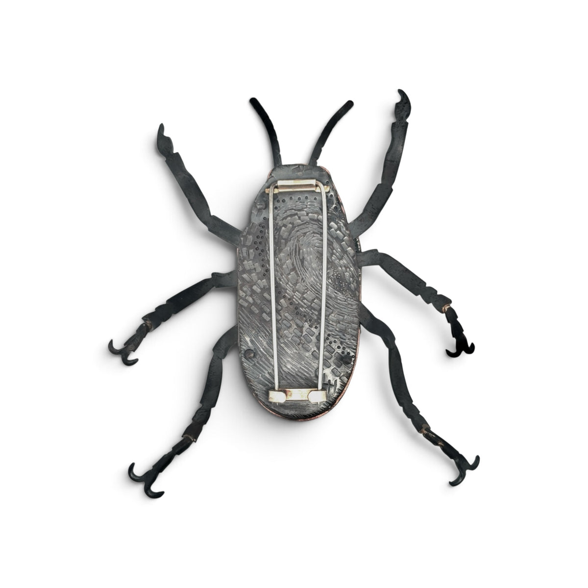 Charity Hall: Daniel, the Green Beetle Brooch