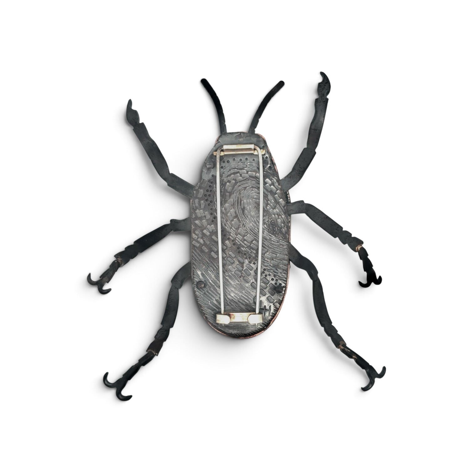 Charity Hall: Daniel, the Green Beetle Brooch