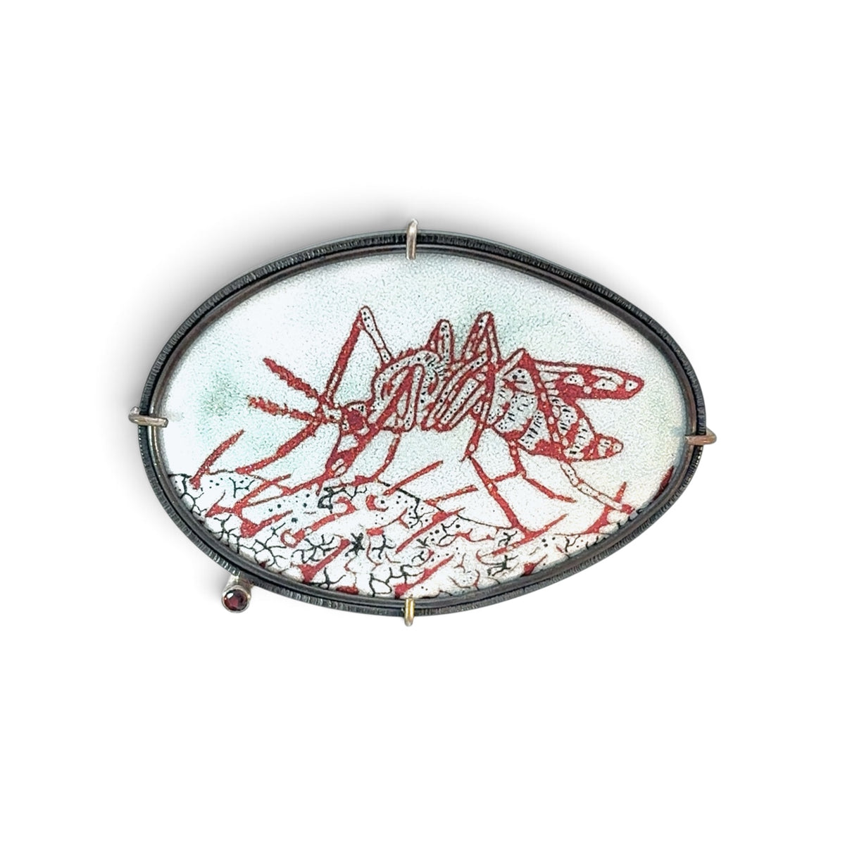 Charity Hall: Mosquito Brooch II