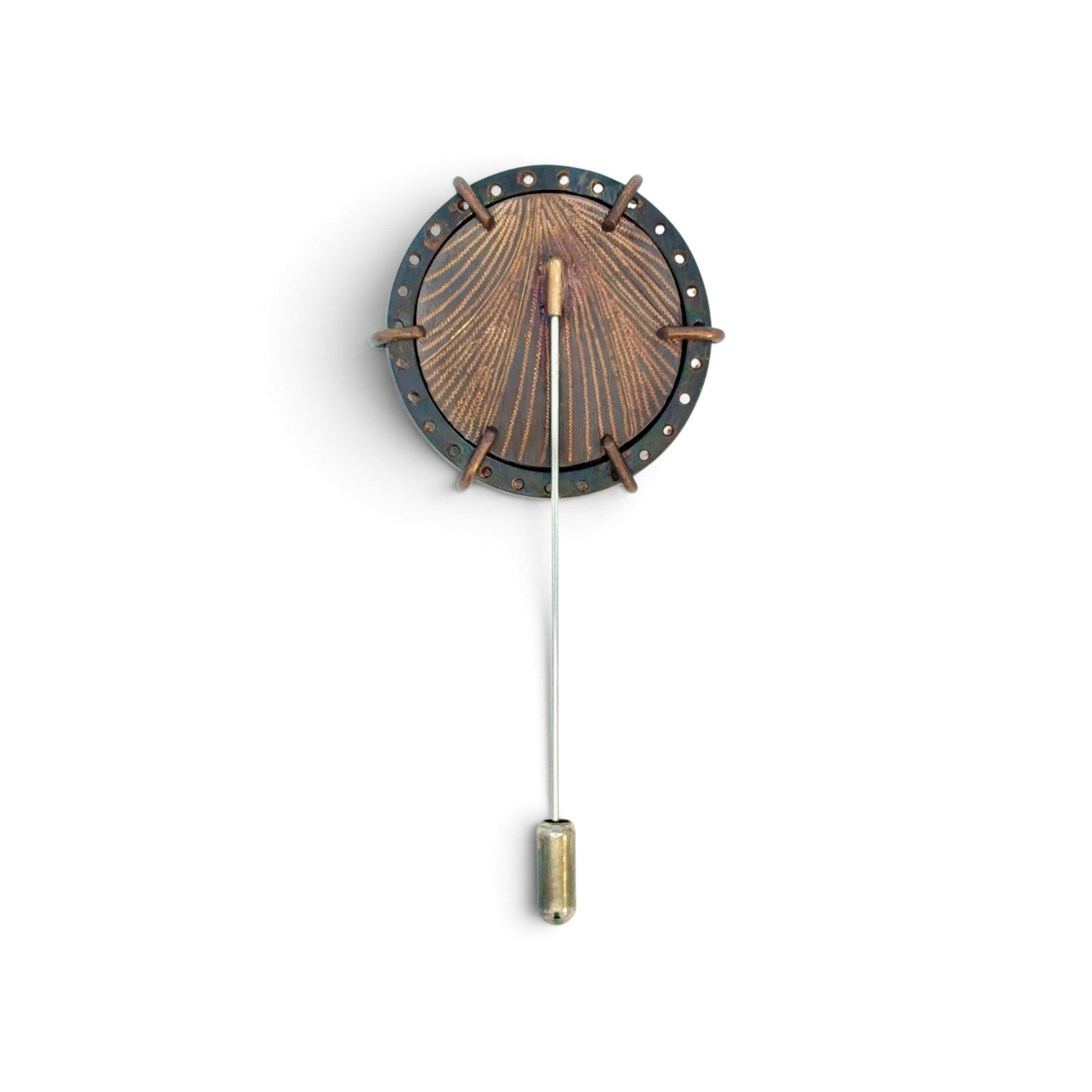 Charity Hall: Green Beetle Stick Pin