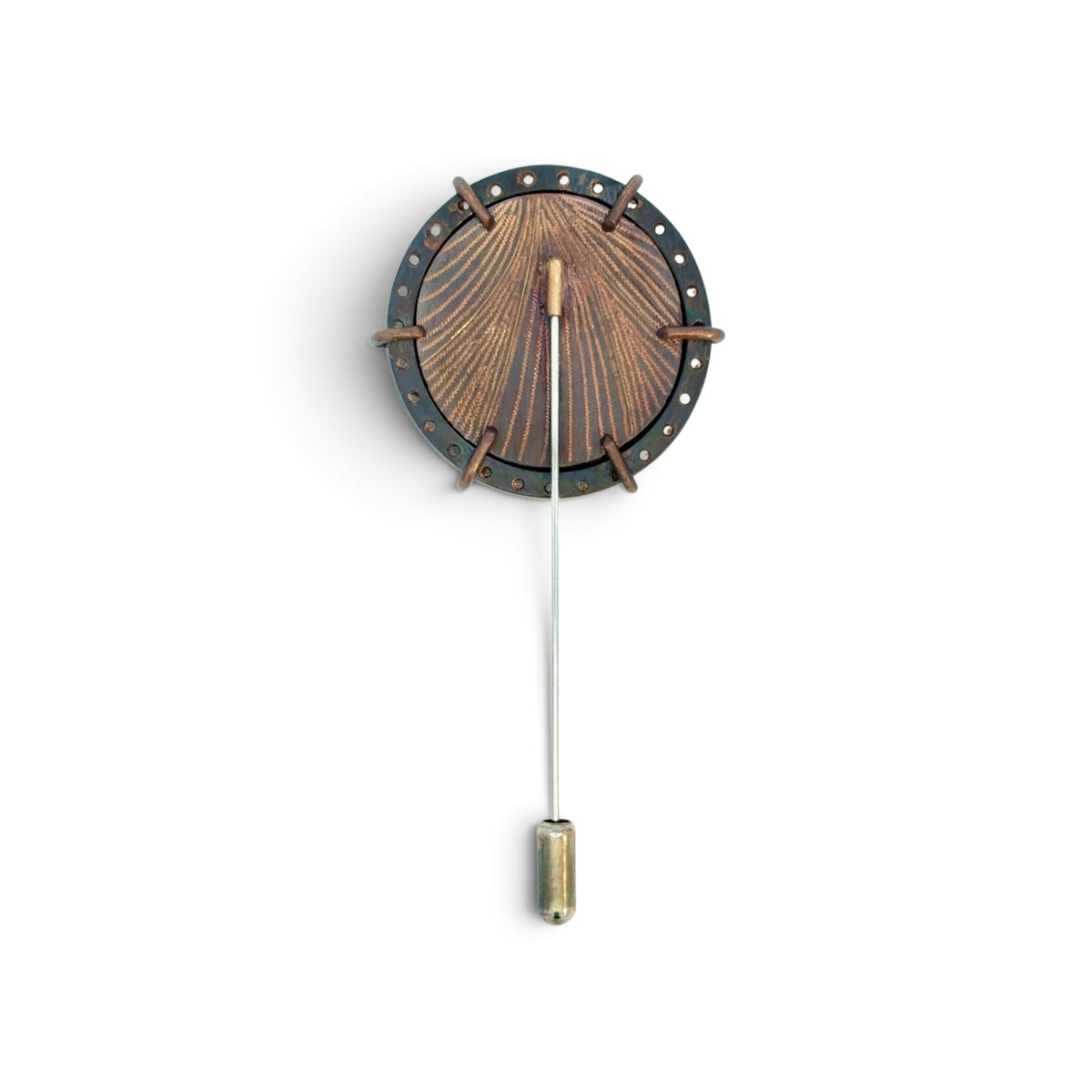Charity Hall: Green Beetle Stick Pin