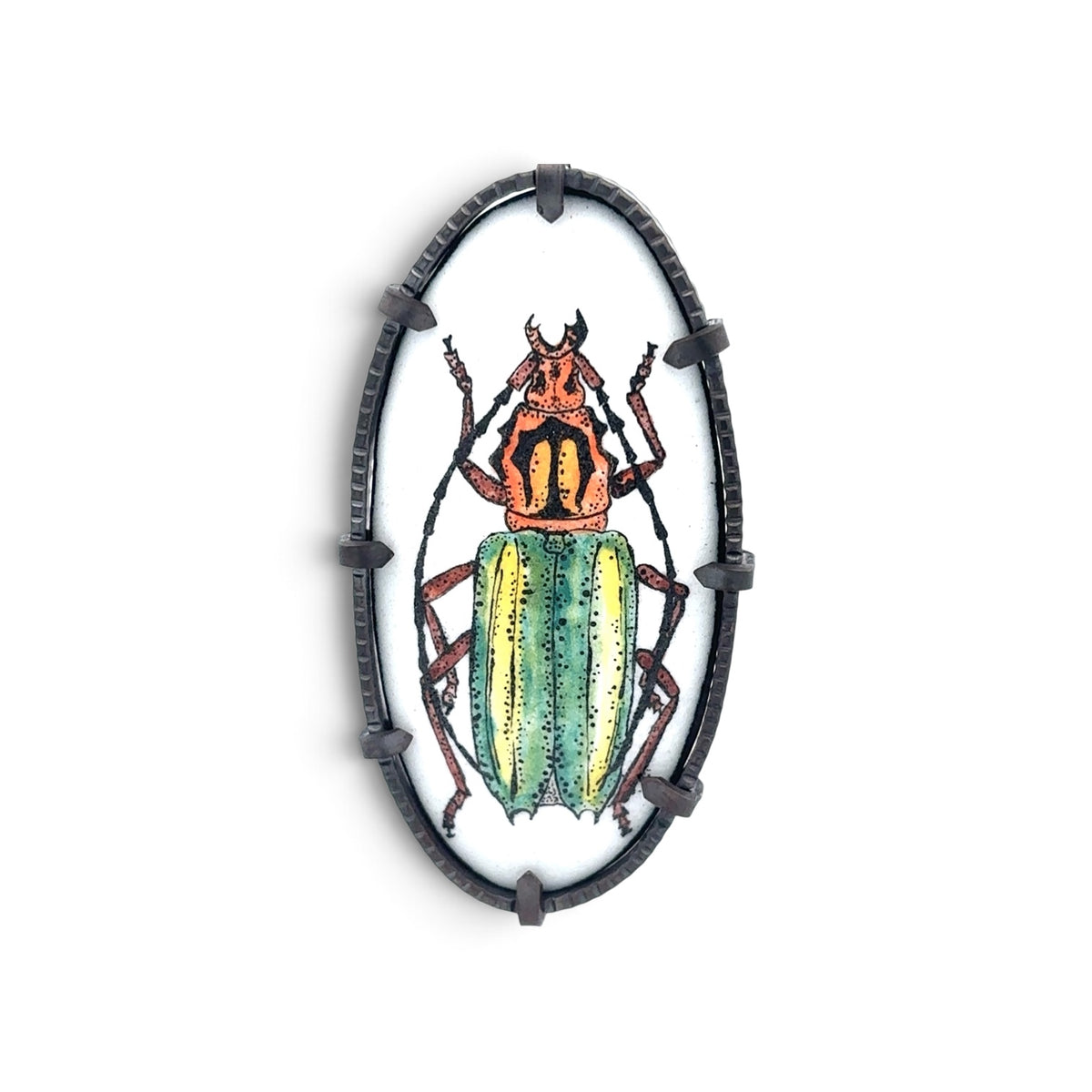 Charity Hall: Chlorida Festiva Brooch